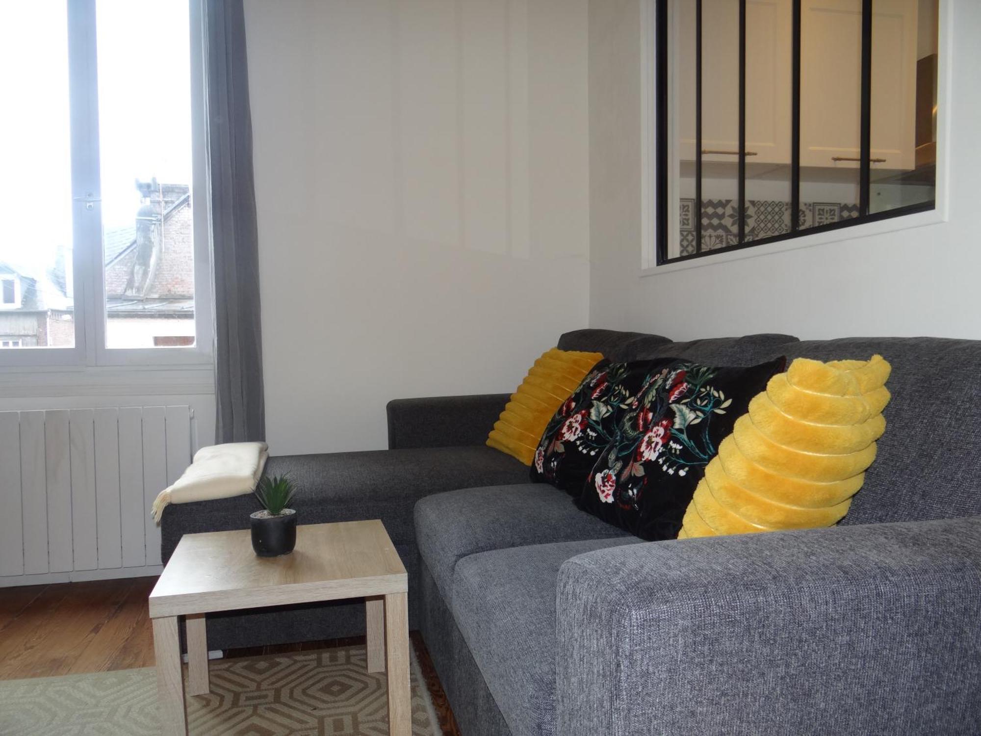 Appartement Lumineux Au Centre De Dieppe, Calme Et Confortable Экстерьер фото